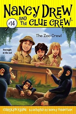 Paperback copy of The Zoo Crew book by Aladdin Paperbacks featuring colorful illustrated cover art.