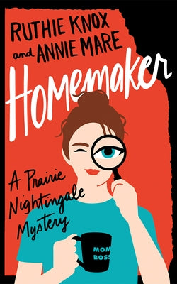 Paperback of Homemaker by Thomas & Mercer featuring a close-up of the book cover with bold typography and subtle design elements.