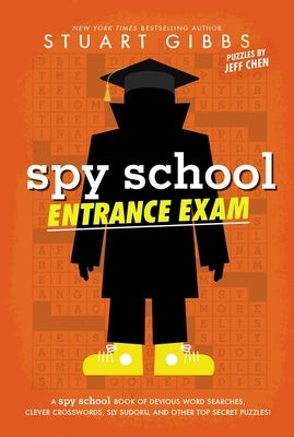 Paperback spy school puzzle book by Simon & Schuster featuring devious word searches, crosswords, and Sudoku for young readers.