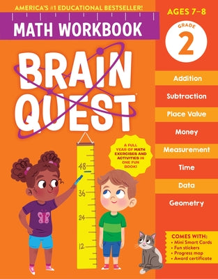 Brain Quest Math Workbook: 2nd Grade Paperback Workman Kids