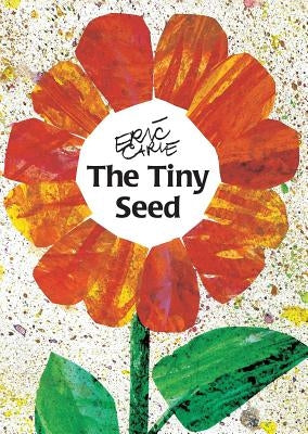 Paperback of The Tiny Seed by Aladdin Paperbacks showing a colorful cover with a small seed and plant illustration.