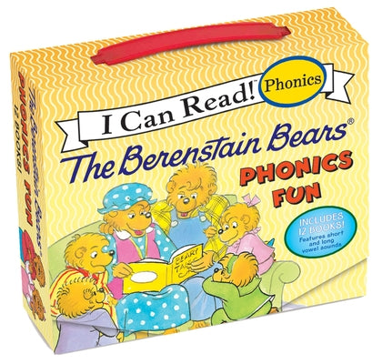 The Berenstain Bears 12-Book Phonics Fun!: Includes 12 Mini-Books Featuring Short and Long Vowel Sounds Boxed Set HarperCollins
