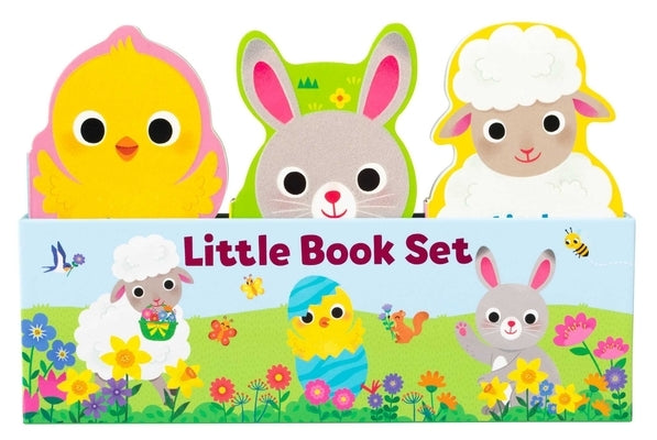 Little Book Set: Little Chick, Little Bunny, Little Lamb Board Book Silver Dolphin Books