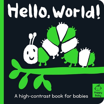Hello World!: A High-Contrast Book for Babies Board Book Tiger Tales