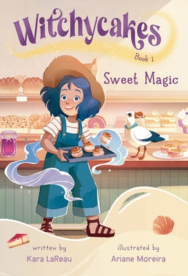 Paperback of Witchycakes #1: Sweet Magic by Random House Books for Young Readers, showing colorful book cover with whimsical illustrations.