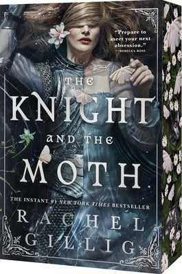 Paperback book titled "The Knight and the Moth" by Orbit, featuring cover art with a knight and moth illustration.