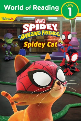 Paperback Spidey and His Amazing Friends: Spidey Cat book by Marvel, featuring colorful cover art with Spider-Man and Spidey Cat characters.