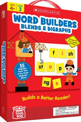 Little Red Tool Box: Word Builders: Blends, Digraphs & More Other Scholastic Teaching Resources