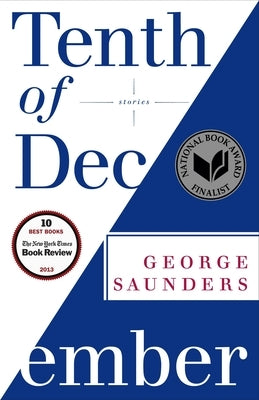 Paperback of "Tenth of December: Stories" by Random House Trade, featuring a close-up of the book cover with artistic design.
