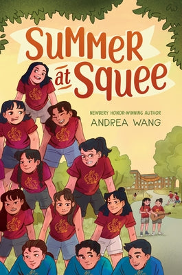 Paperback of Summer at Squee by Penguin Young Readers Group, featuring colorful cover art with summer-themed illustrations.
