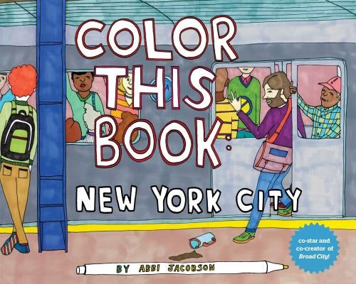 Color This Bk New York City Novelty Chronicle Books