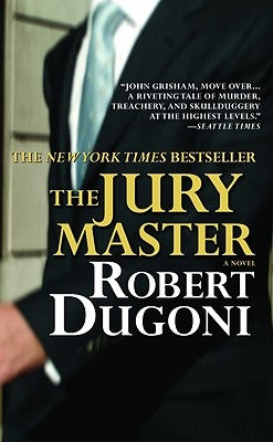 Cover of the mass market paperback novel "The Jury Master" by Popular Library, featuring a distinctive vintage book design.