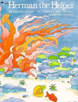 Herman the Helper paperback book by Aladdin Paperbacks featuring a colorful illustrated cover of a friendly character.