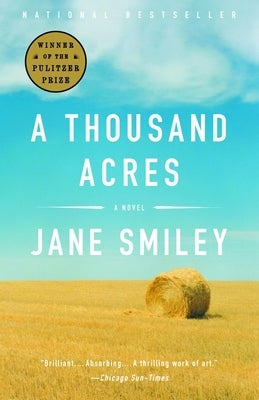 Paperback of A Thousand Acres by Knopf Doubleday Publishing Group, showing the book cover with title and author details.