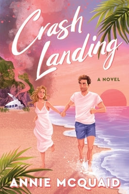 Paperback novel "Crash Landing" by Avon Books, featuring a cover with an illustrated scene and bold title text.