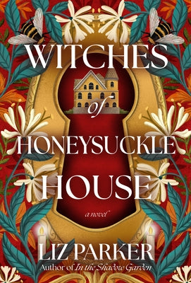 Paperback of Witches of Honeysuckle House by Alcove Press featuring mystical forest and witch-themed illustrations on the cover.