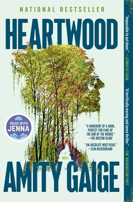 Paperback Heartwood book by Simon & Schuster, a Read with Jenna pick, featuring a colorful cover illustration.