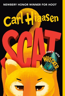 Paperback Ember Scat book cover with dark artwork and bold title, showcasing the novel's visual design.