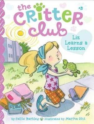 Paperback of "Liz Learns a Lesson" by Little Simon featuring colorful illustrated cover art.