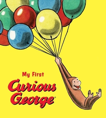 My First Curious George padded board book by Clarion Books with colorful illustrations and a soft cover for young children.