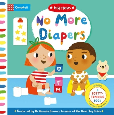 No More Diapers Sticker Activity Book: A Potty-Training Book Board Book Campbell Books