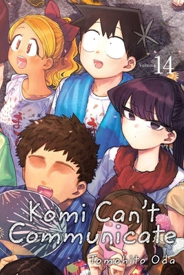 Paperback of Komi Can't Communicate, Vol. 14 by Viz Media, featuring the cover art with colorful manga illustrations.