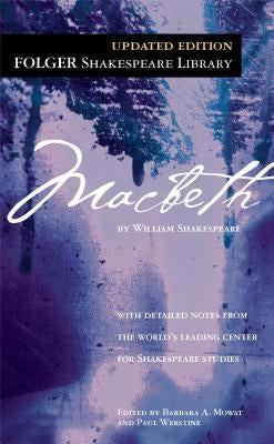 Mass market paperbound edition of Macbeth by Simon & Schuster, featuring the book cover with dark, dramatic artwork.