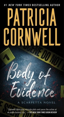Mass Market Paperbound copy of "Body of Evidence" by Pocket Books, showing the book's front cover with title and author details.