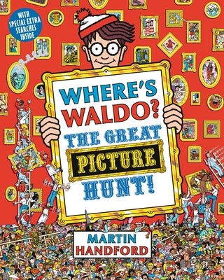Where's Waldo? the Great Picture Hunt!: (A Hidden Object Activity Book Including Stickers, Spot-The-Difference Spreads, Search & Find Puzzles, & More Paperback Candlewick Press (MA)