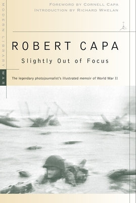Paperback copy of "Slightly Out of Focus" by Modern Library featuring a blurred cover design and classic typography.