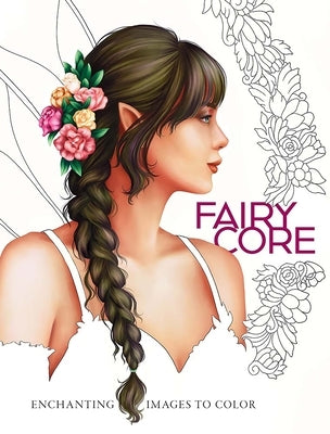 Paperback fairycore coloring book by Dover Publications featuring enchanting fairy and fantasy-themed illustrations for coloring.