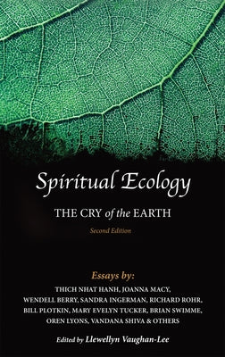 Paperback of Spiritual Ecology: The Cry of the Earth by Golden Sufi Center showing the book cover with nature-inspired artwork.
