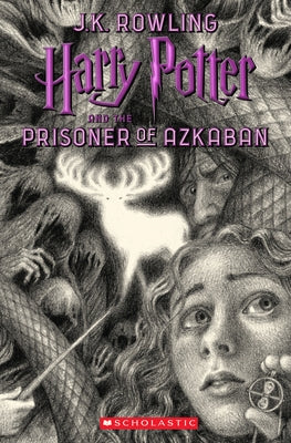 Paperback copy of Harry Potter and the Prisoner of Azkaban book 3 by Arthur A. Levine Books with cover art featuring Harry Potter.