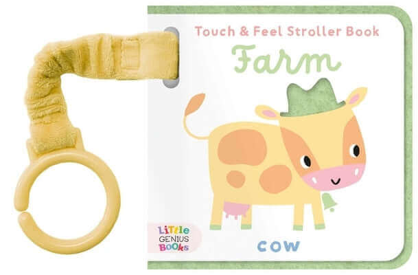 Touch & Feel Stroller Book - Farm Board Book Little Genius Books