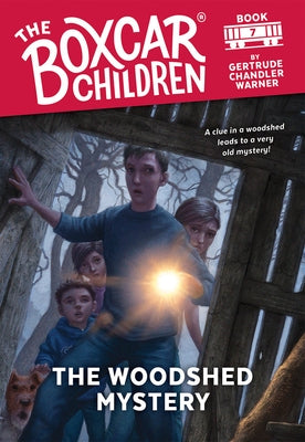 Paperback of The Woodshed Mystery by Random House Children's Books with a colorful cover illustration.