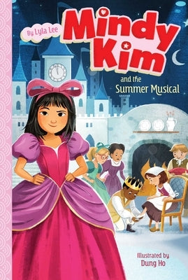 Paperback of Mindy Kim and the Summer Musical by Aladdin Paperbacks, showing the colorful book cover with characters and summer scene.