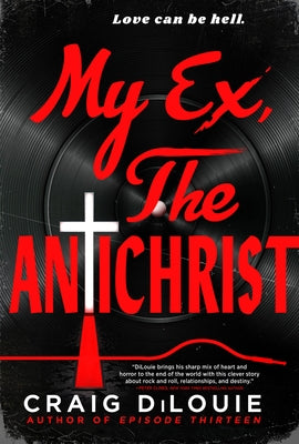 Paperback of "My Ex, the Antichrist" by Run for It featuring a dark, illustrated cover with supernatural and gothic themes.