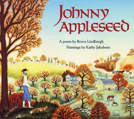 Paperback of Johnny Appleseed book by Little, Brown Books for Young Readers, showing the front cover with colorful illustrations.