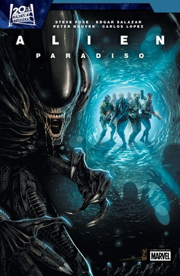 Paperback Alien: Paradiso book by Licensed Publishing with detailed cover artwork featuring extraterrestrial themes.