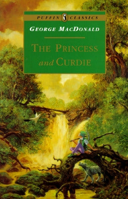 Paperback edition of The Princess and Curdie by Puffin Books, showing the book cover with colorful illustration.