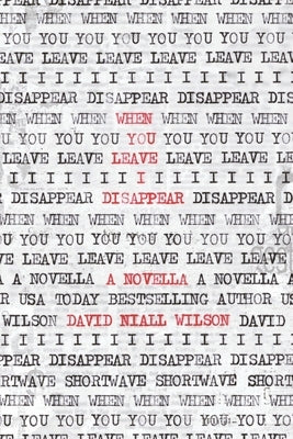 When You Leave I Disappear: A Novella by Wilson, David Niall