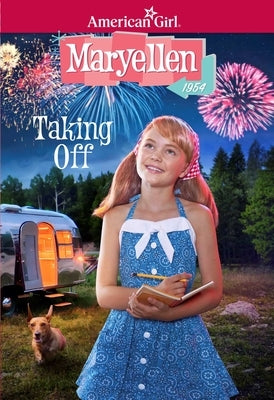 Paperback book titled "Maryellen: Taking Off" by American Girl Publishing Inc, featuring a colorful cover with illustrations.