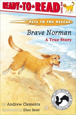 Paperback of Brave Norman: A True Story for Ready-To-Read Level 1 by Simon Spotlight, showing the book cover with colorful illustrations.