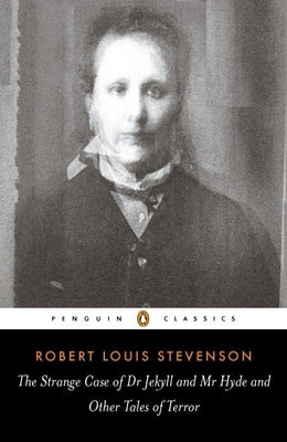 Paperback of The Strange Case of Dr Jekyll and Mr Hyde by Penguin Classics, showing the book cover with title and author details.