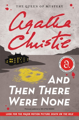 Paperback edition of "And Then There Were None" by William Morrow & Company, showing the book cover with title and author.