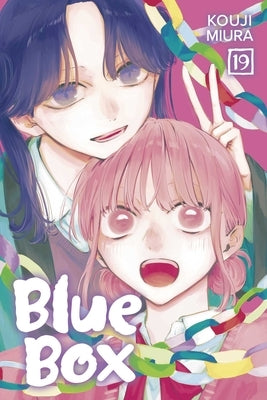 Blue Box Vol. 19 paperback manga by Viz Media featuring colorful cover art with characters from the series.