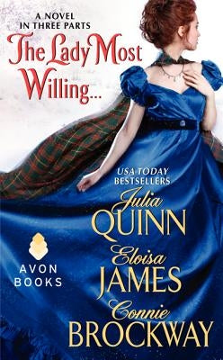 Mass market paperback of "The Lady Most Willing..." novel by Avon Books, showing the book cover with title and author details.
