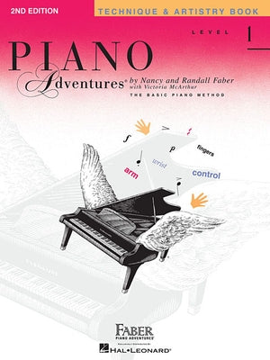 Piano Adventures - Technique & Artistry Book - Level 1 Paperback Faber Piano Adventures
