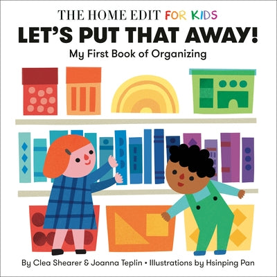 Cover of "Let's Put That Away! My First Book of Organizing" board book by Random House Books for Young Readers for kids.