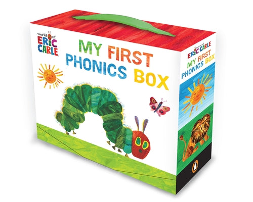 World of Eric Carle My First Phonics Box set with 12 colorful paperback books for beginning readers.